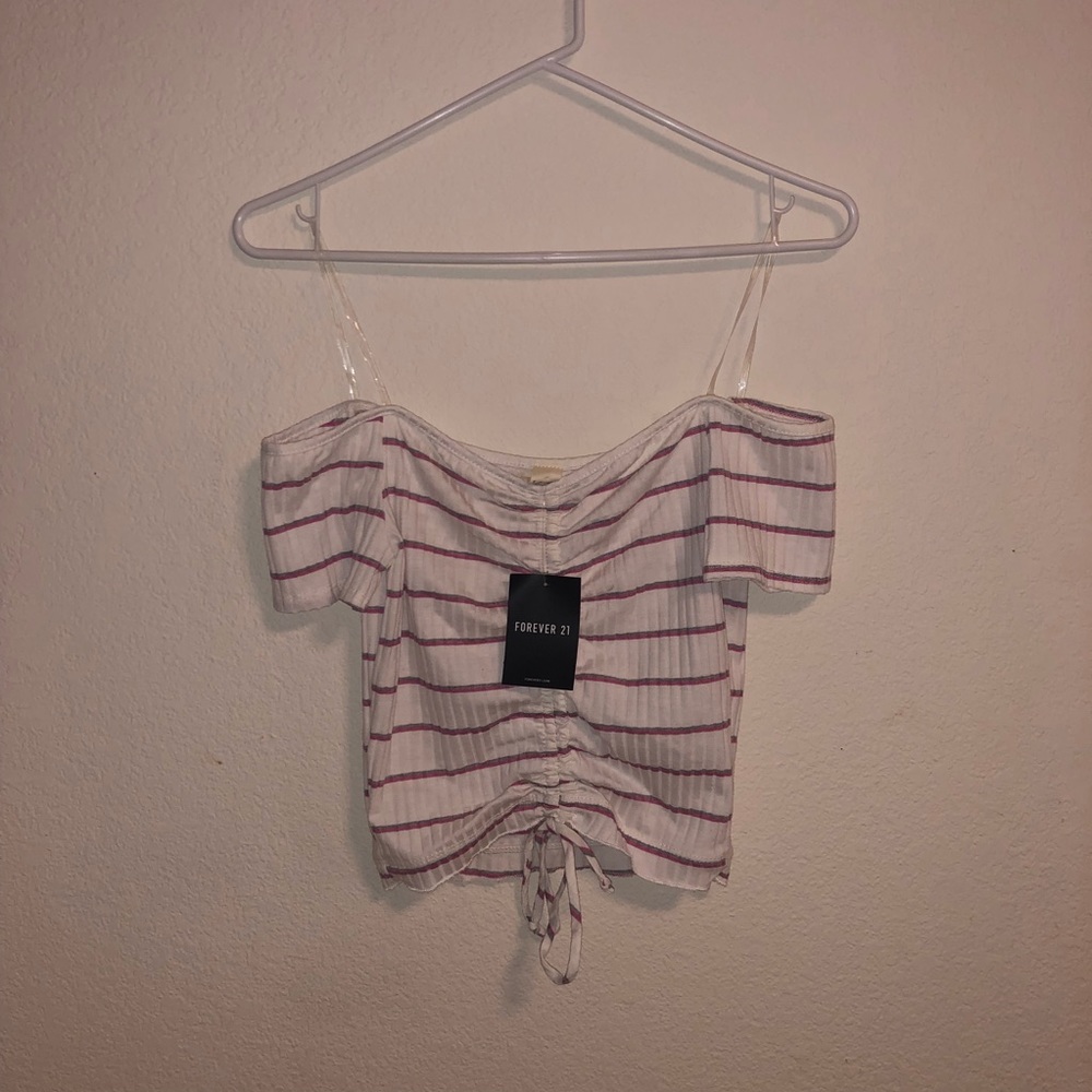cropped off the shoulder